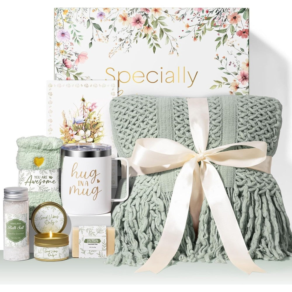 MAYICIVO 8 Piece Self Care Gift Set for women front view