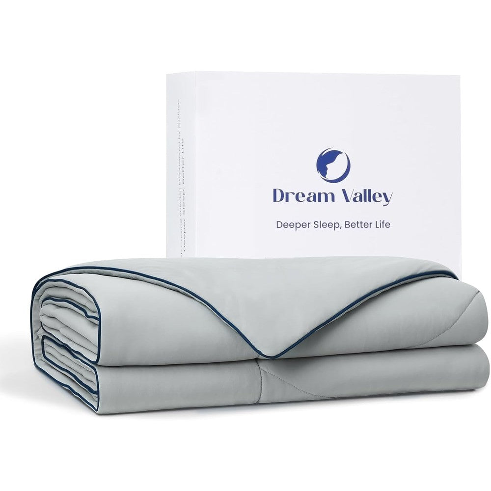 Dream Valley Outlast Deepsleep Cooling Comforter Cool Grey front view