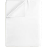 Good Sleep Bedding Flat Sheet King front view spread neatly on a luxury bed setup.