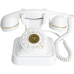 Ecgoioe 32GB audio guest book retro telephone front view