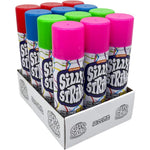 Silly String Original Party Pack front view twelve colorful cans