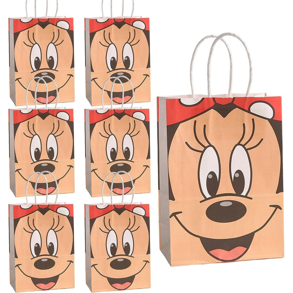 Ebwhole 12 Pcs Cute Mouse Party Favor Bags front view