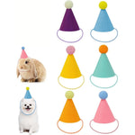 Muccibi mini party hats for stuffed animals front view
