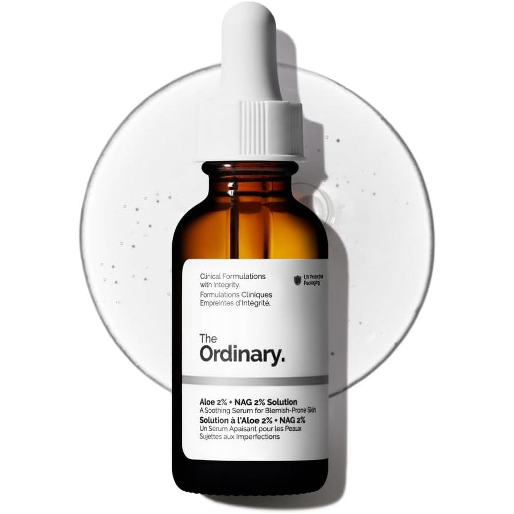 The Ordinary Aloe & NAG solution for effective pimple scar treatment