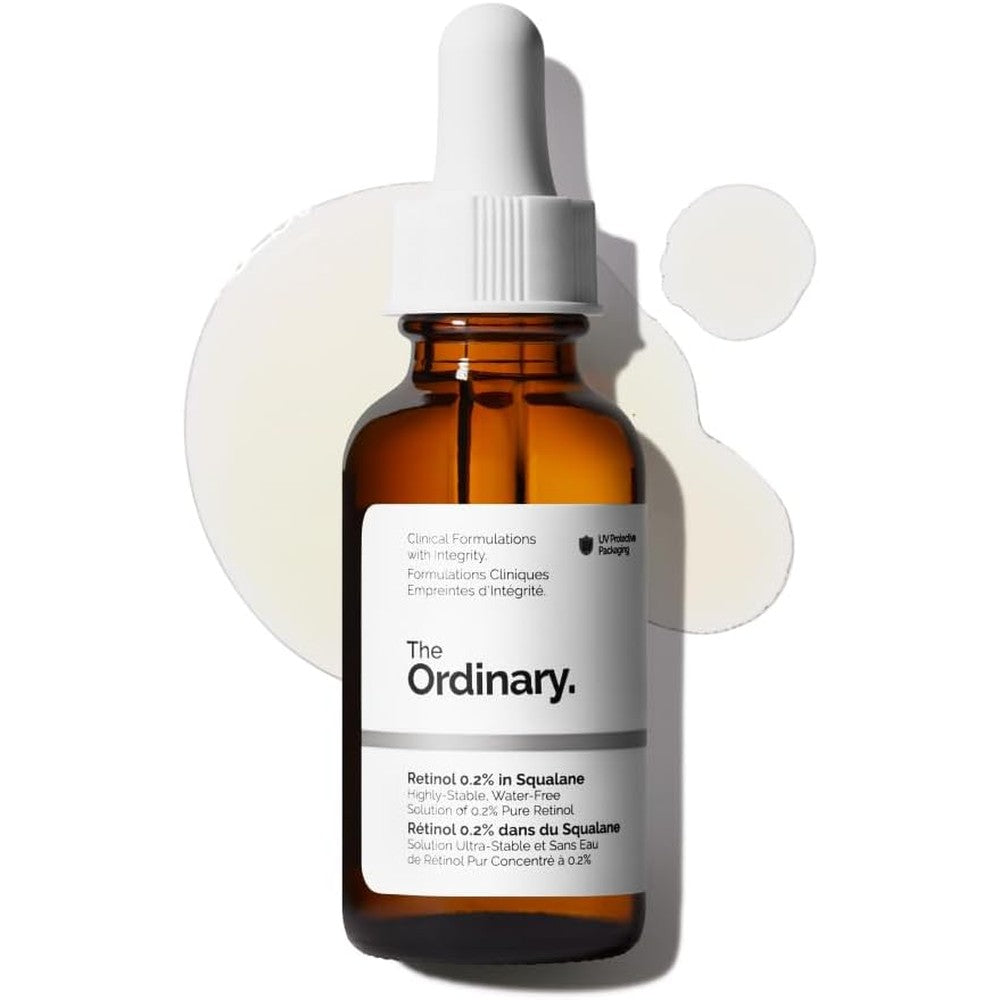 Retinol serum for face helps beginners start anti aging skin smoothing.