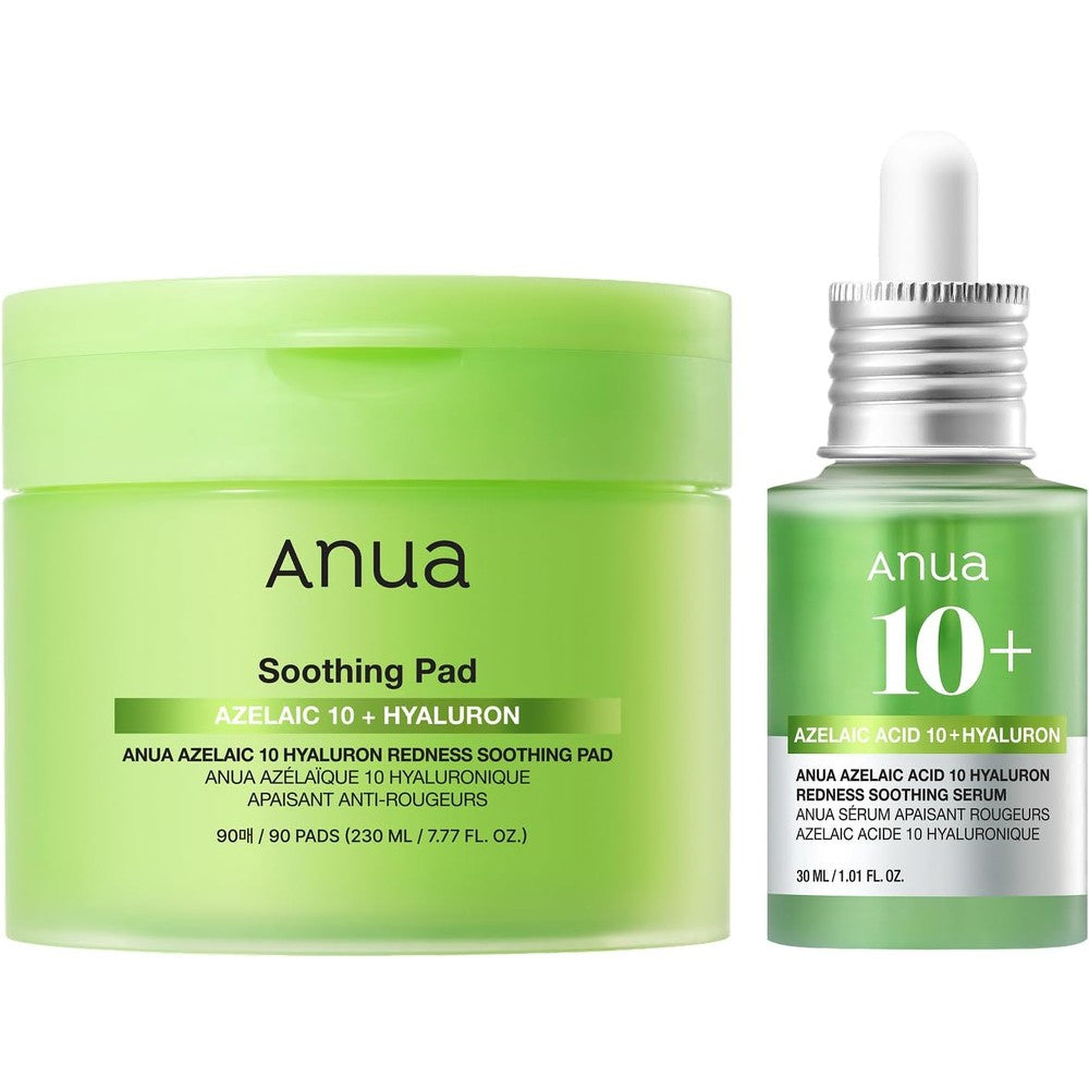 Anua Azelaic Acid Redness Soothing Prep And Boost Duo front view packaging
