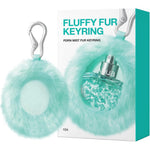 ANUA PDRN Collagen Glow Facial Serum Spray front view showing the hydrating capsule mist bottle and mint fur keyring.