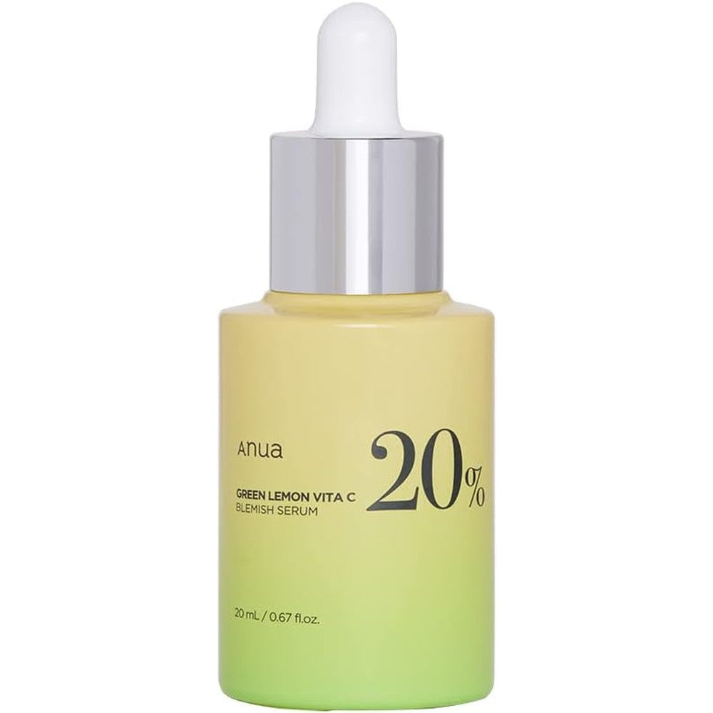 Anua Green Lemon Vitamin C Blemish Serum front view for hyperpigmentation treatment