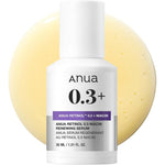 Anua Retinol 0.3 Niacin Renewing Serum front view for anti aging skincare