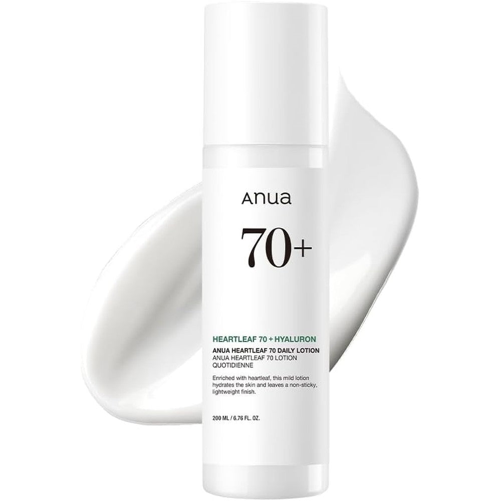 Anua Heartleaf 70 Daily Relief Lotion 200ml front view bottle