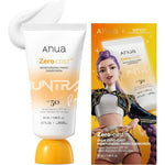 Anua Zero-Cast Moisturizing Sunscreen SPF 50 front view of KPop Demon Hunters packaging