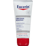 Eucerin Original Healing Cream 2 Ounce tube front view for dry skin