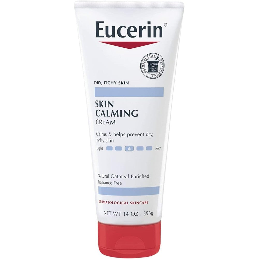 Eucerin Skin Calming Creme 14 Ounce front view
