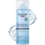 Eucerin Hydrating 3-in-1 Micellar Water front view of 6.8 fluid ounce bottle
