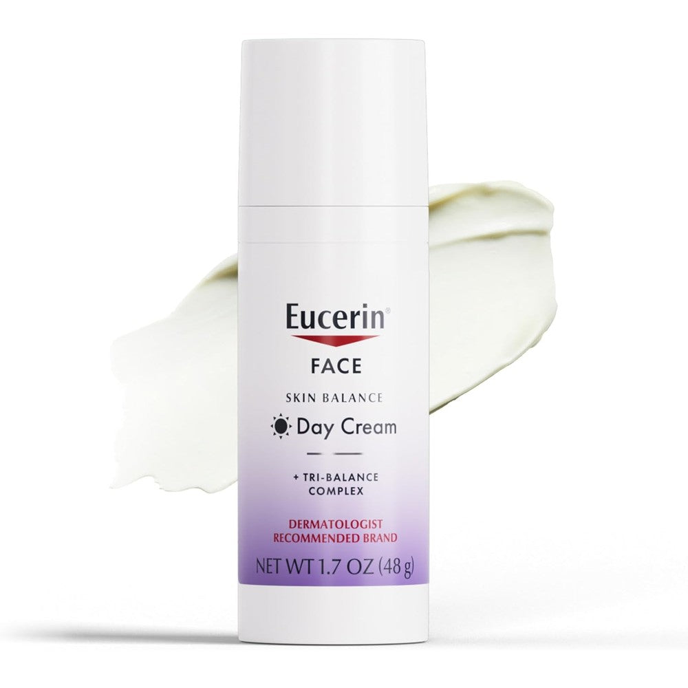 Eucerin Skin Balance Day Cream 1.7 Ounce front view bottle