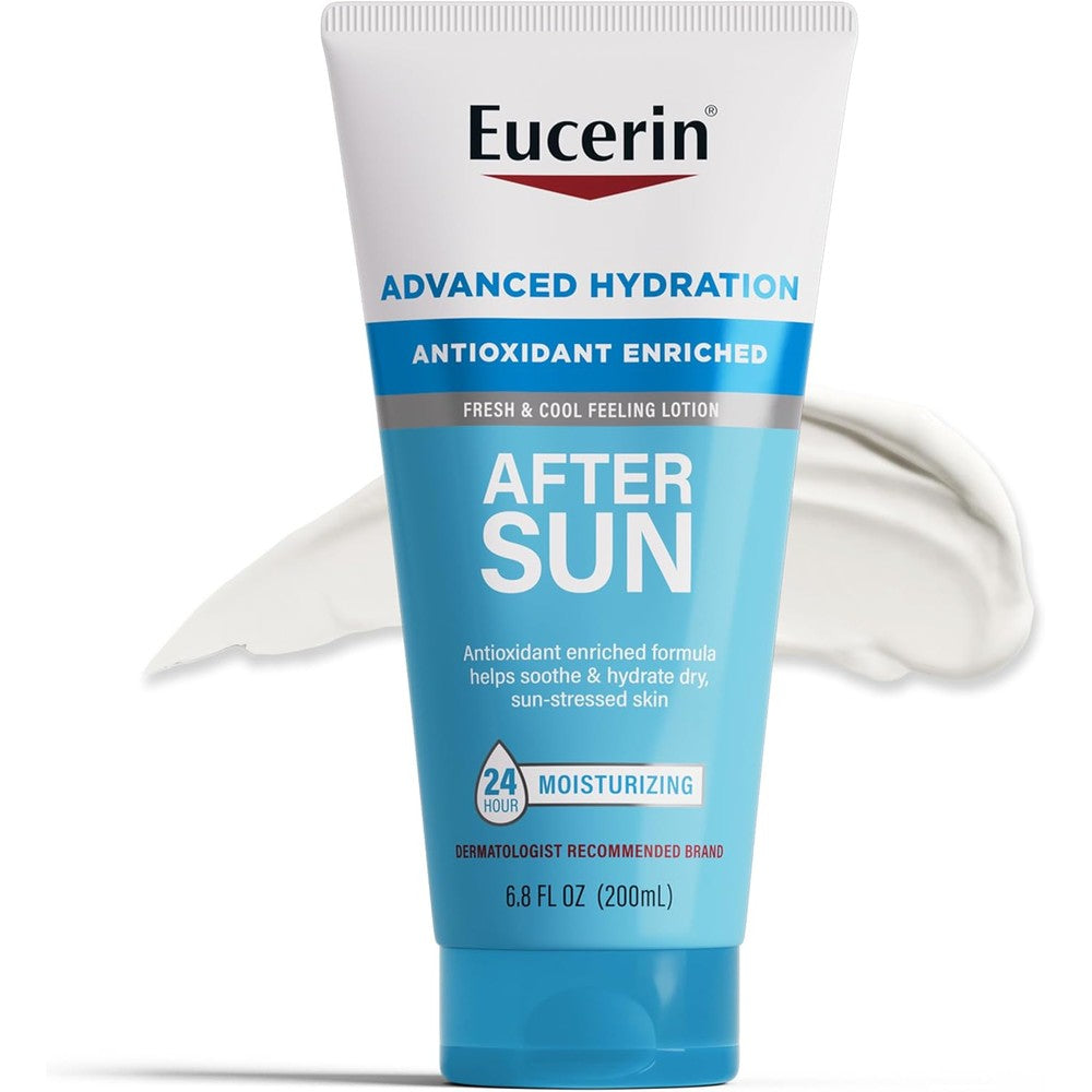 Eucerin Advanced Hydration After Sun Lotion front view packaging