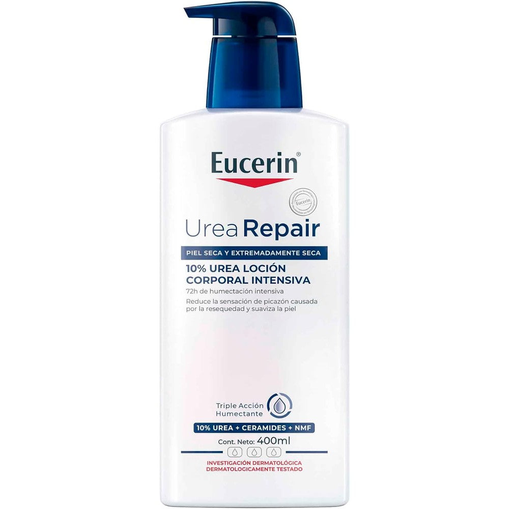Eucerin UreaRepair Plus 10 Percent Urea Lotion 400ml front view