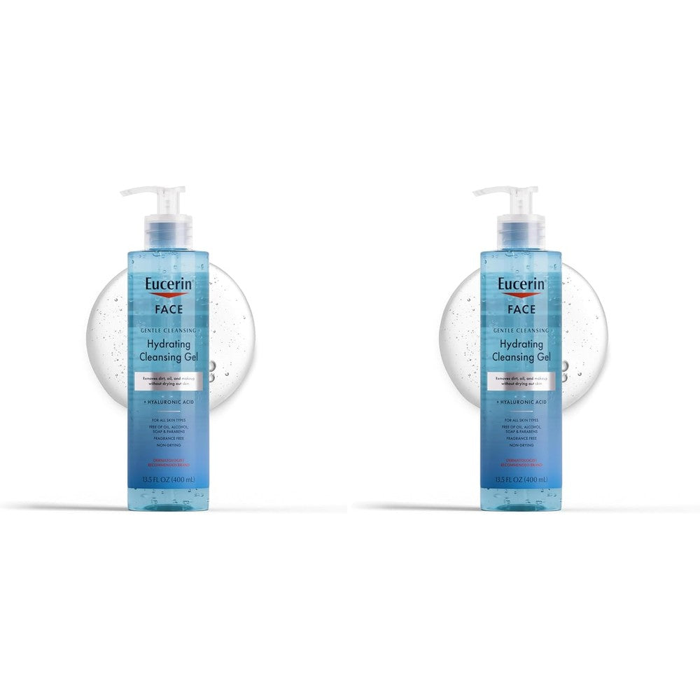 Eucerin Face Gentle Cleansing Hydrating Cleansing Gel front view