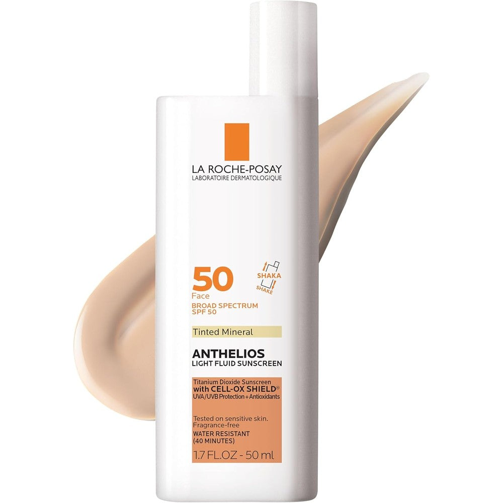 La Roche-Posay Anthelios Mineral Tinted Sunscreen SPF 50 50ml authentic US pack front view