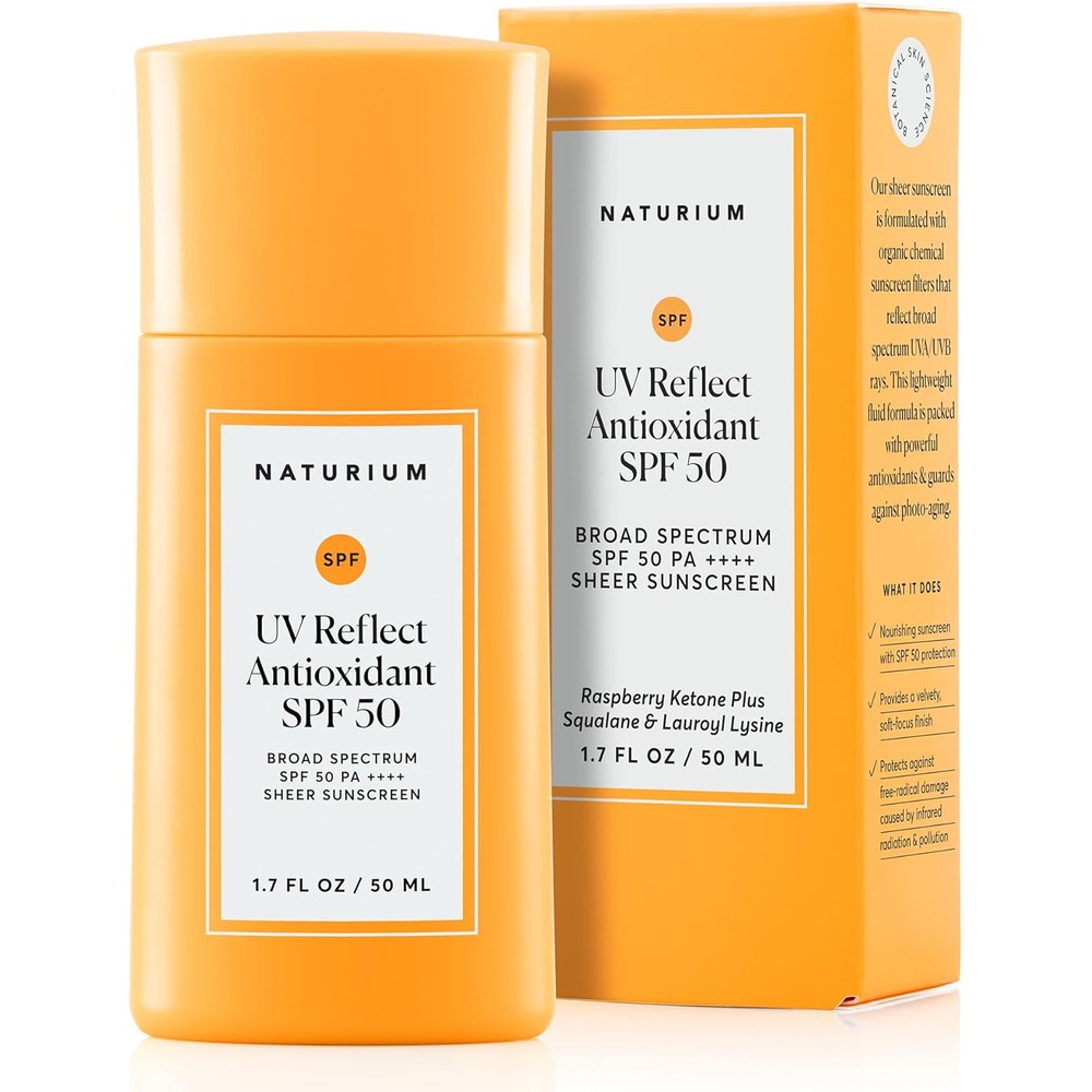 Naturium UV Reflect Antioxidant SPF 50 sunscreen front view