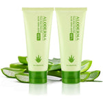Aloderma Pure Aloe Vera Gel for Face and Skin Care | 4 FL Oz Pack of Two