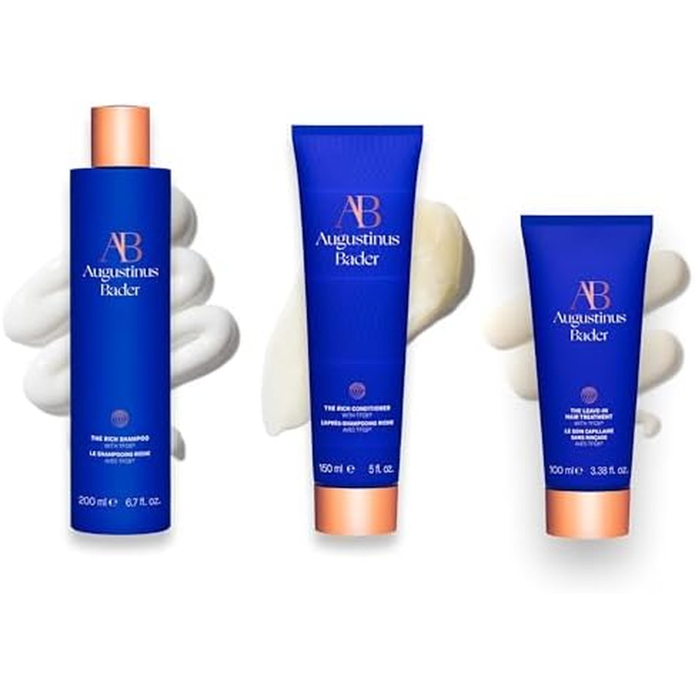 Augustinus Bader The Rich Shampoo & Conditioner & Leave In Treatment Set