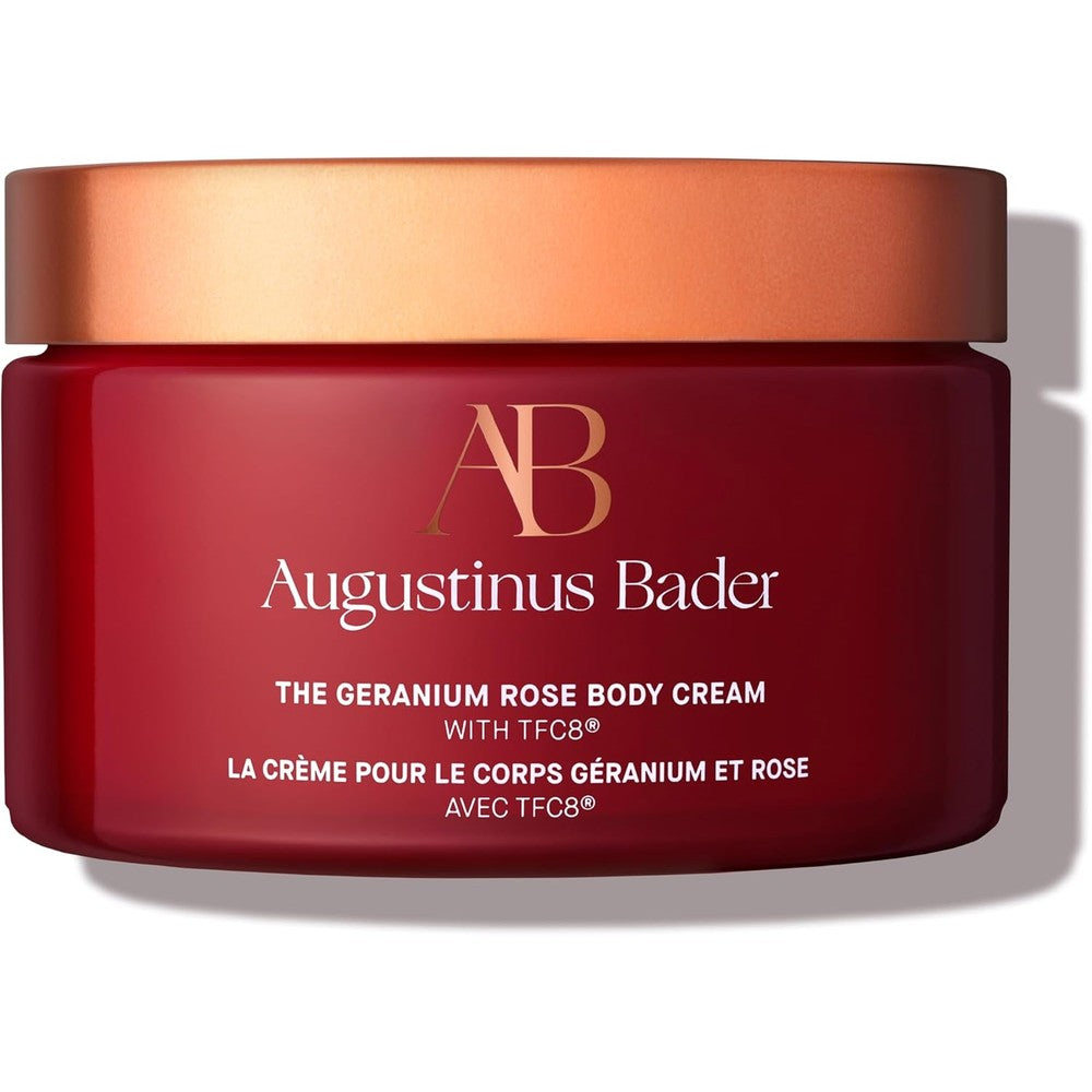 Augustinus Bader The Body Cream front view premium luxury packaging