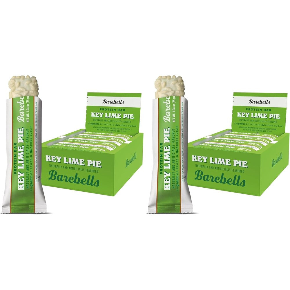 Barebells Key Lime Pie protein bars front packaging view high protein snack India