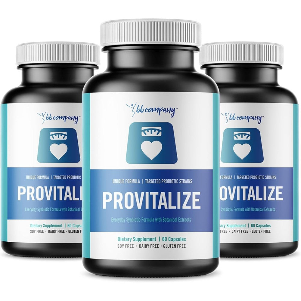 BB Company Provitalize Womens Probiotic For Menopause & Weight, 3 Pack