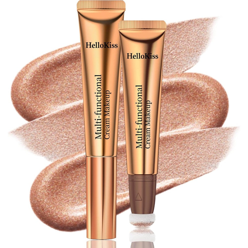 Sea-Maid Liquid Highlighter Beauty Wand front view showing the soft cushion applicator tip.
