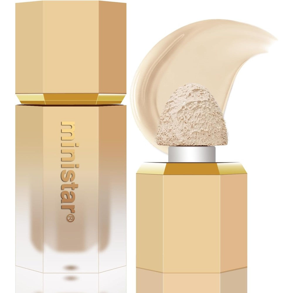 BEFIVECOK liquid concealer front view full coverage makeup
