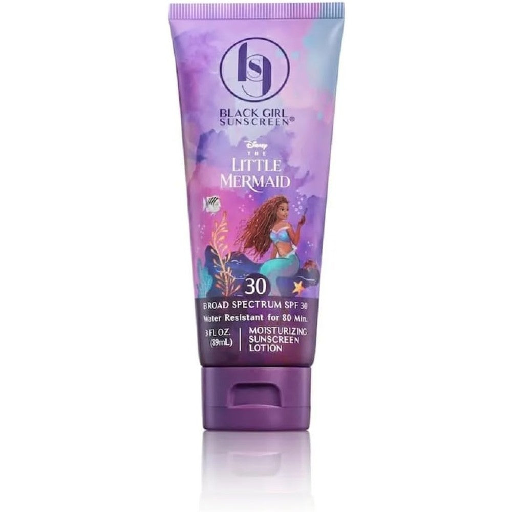 BLACK GIRL SUNSCREEN - Face & Body Moisturizing Sunscreen Lotion SPF 30, No White-Residue for Melanin Rich Skin (3 Fl Oz (Pack of 1))