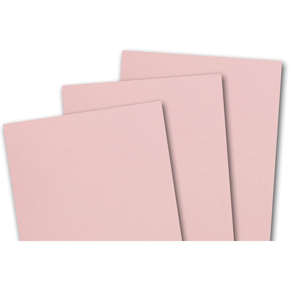 FarbenFroh by GUSTAV NEUSER premium pink flat card invitations 250 pack front view for elegant DIY wedding card printing.