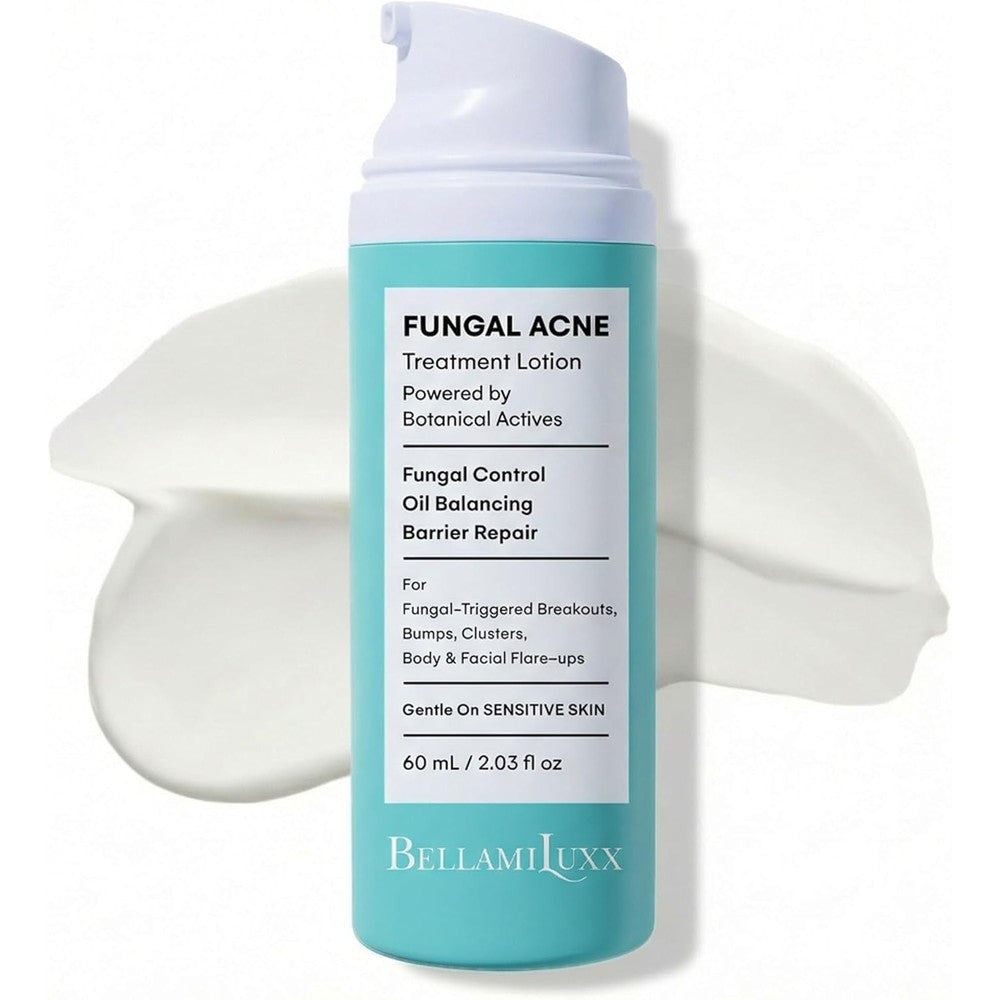 BellamiLuxx Fungal Acne Treatment Lotion & Pimple Cream For Face & Body, 2bottle