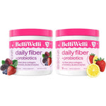 Belli Welli Daily Fiber Supplement Bundle front view showing the product packaging for gut health.