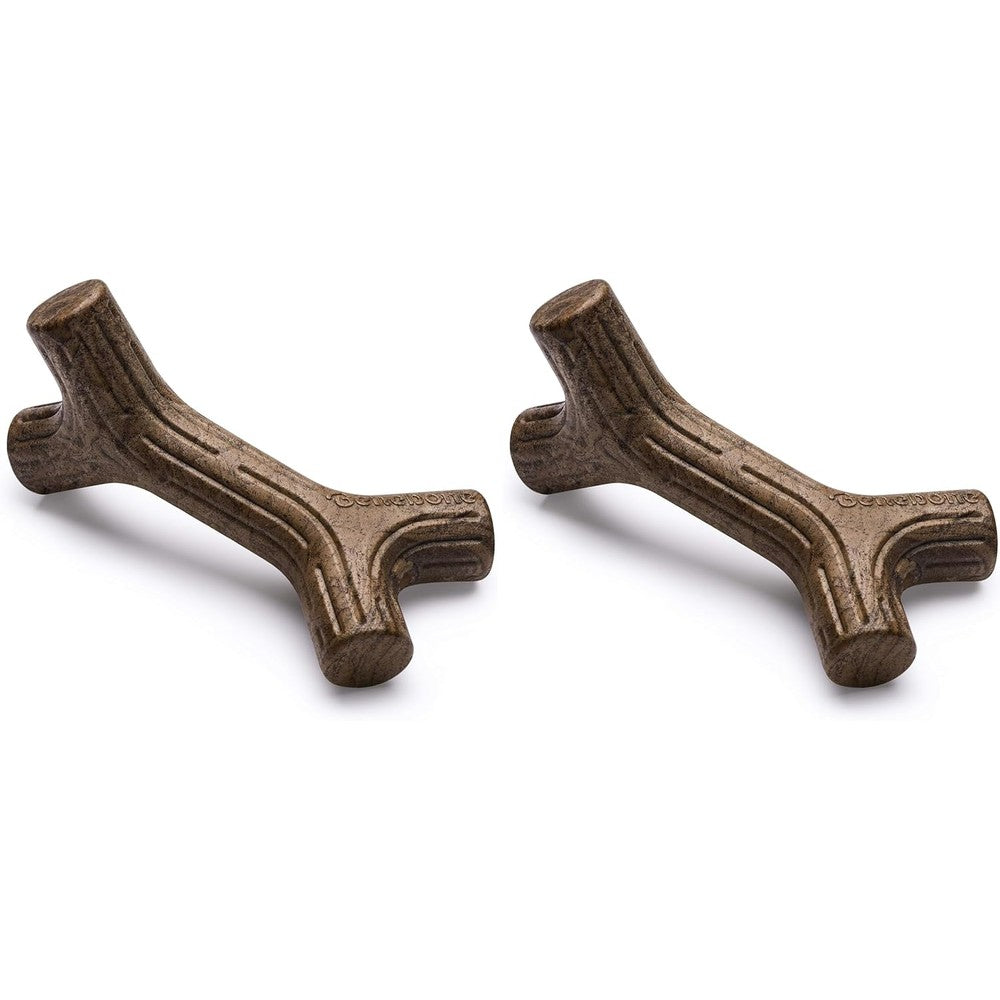 Benebone Maplestick small pack of 2 dog chew toy front view