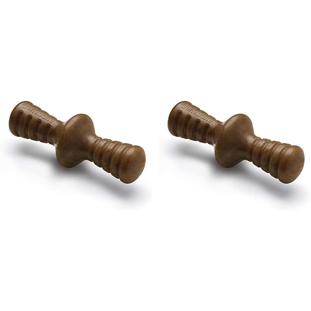 Benebone Zaggler rolling dog chew toy front view for aggressive chewers online shopping India