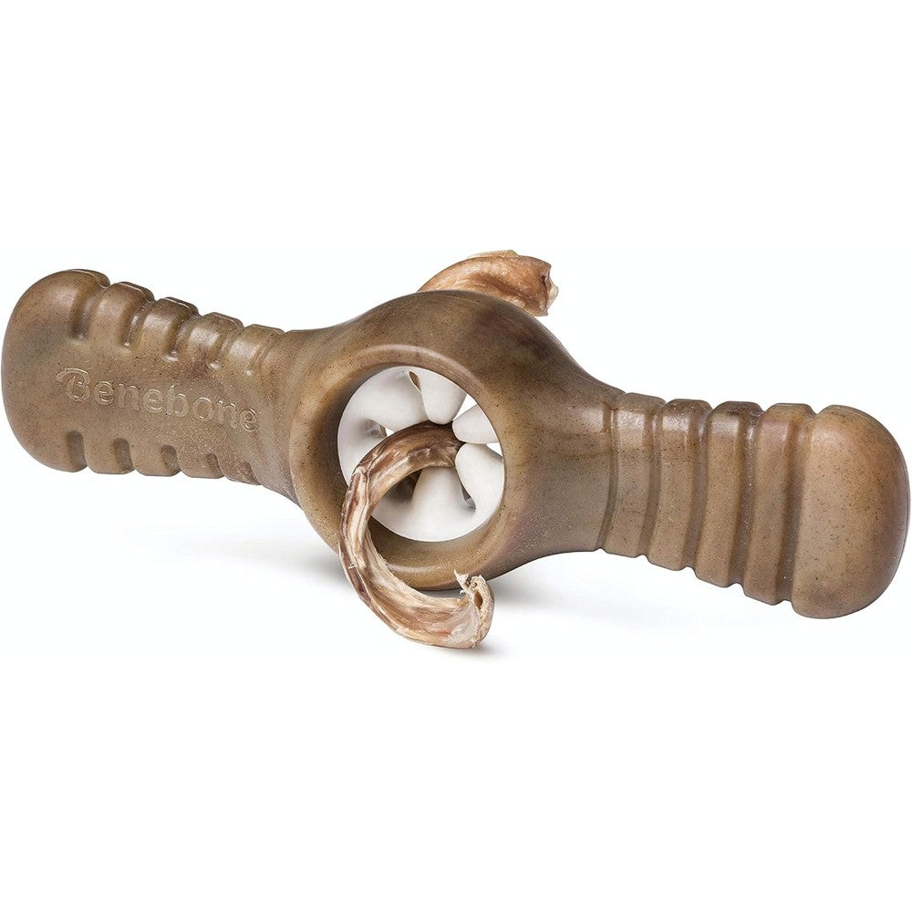 Benebone Pawplexer interactive dog chew toy medium size front view