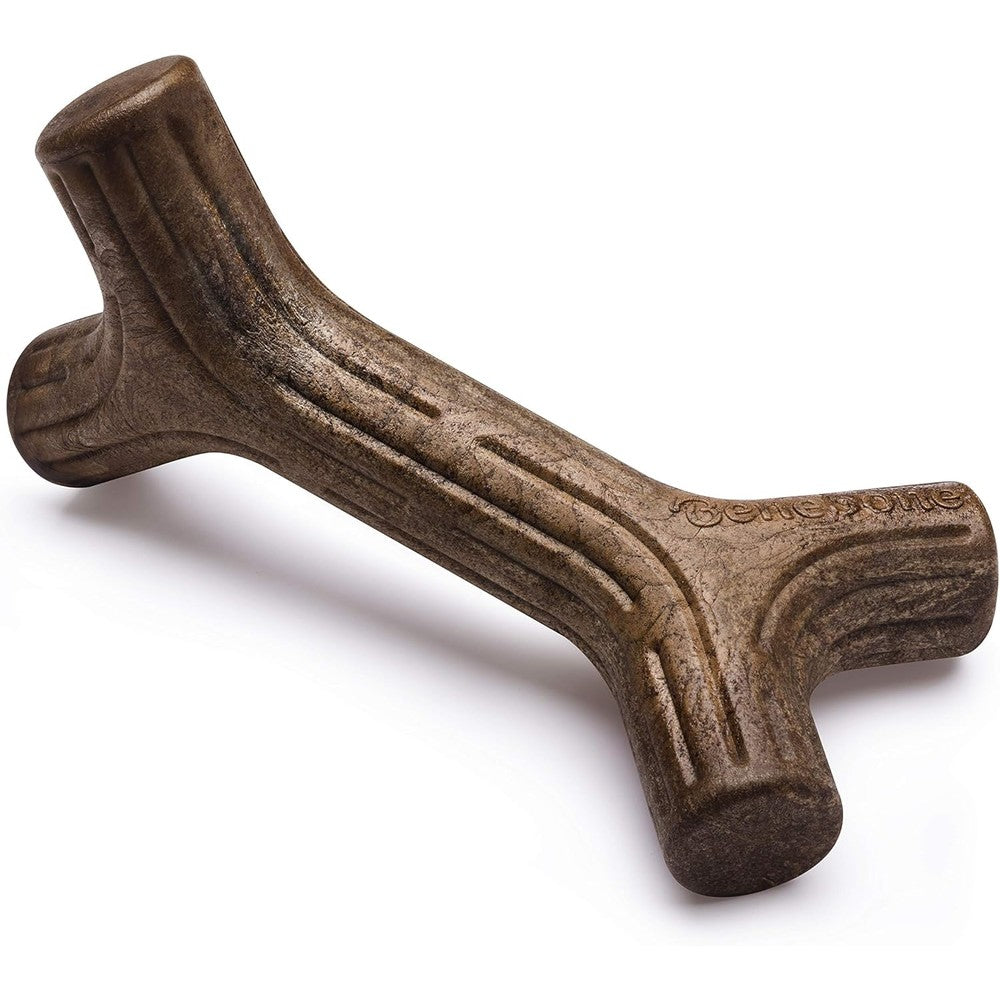 Benebone Maplestick dog chew toy giant size front view
