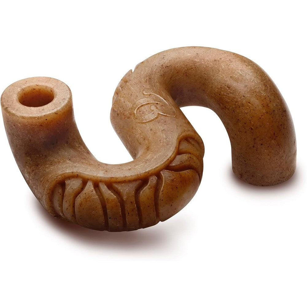 Benebone Tripe Bone durable dog chew toy small front view premium pet supplies