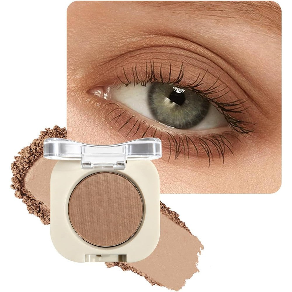 BestLand Tawny Glow Single Eyeshadow matte terracotta brown front view container