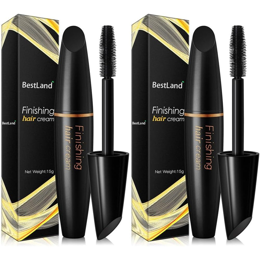 BestLand Hair Finishing Stick front view showing the twin pack packaging for anti frizz control.