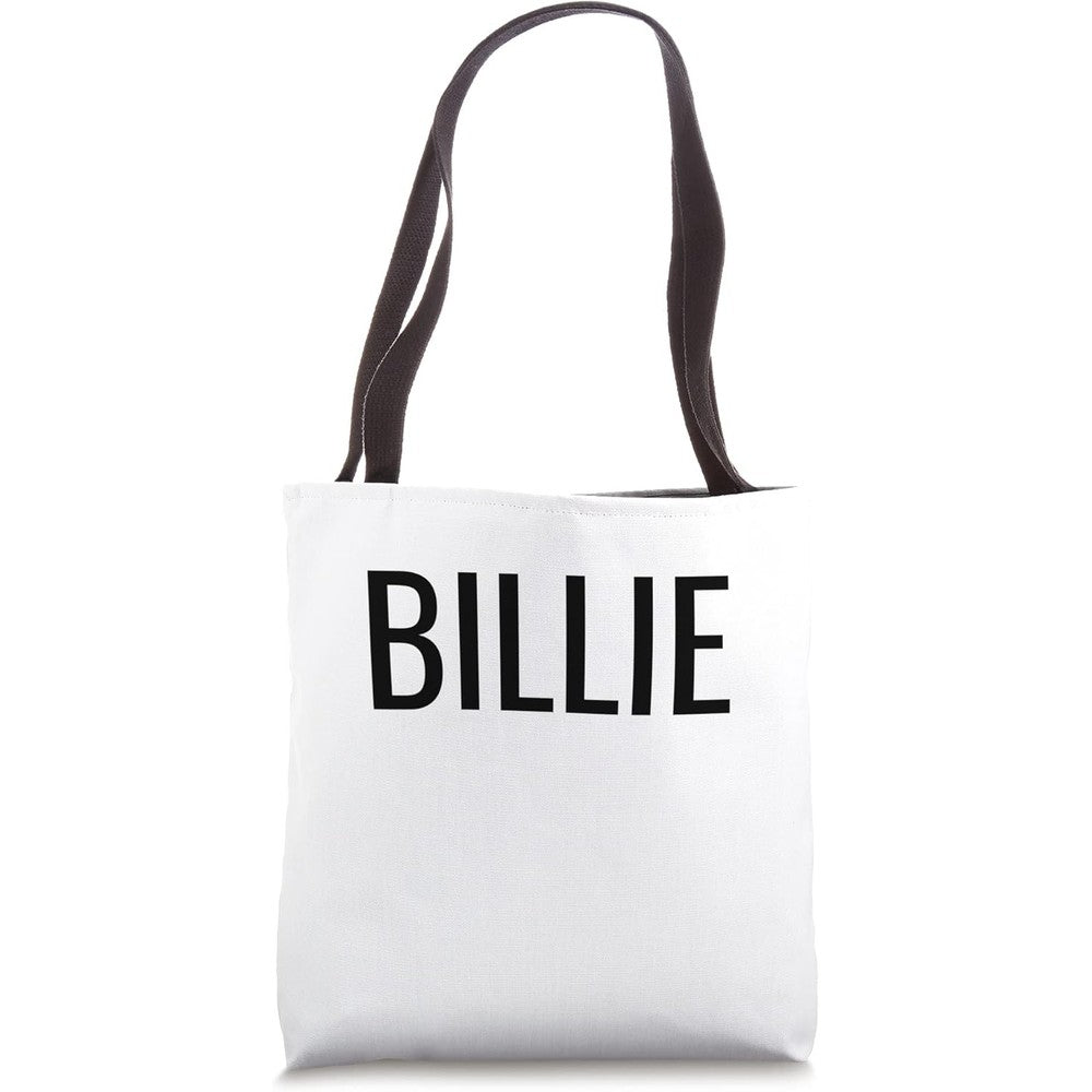 Steve Madden Billie Nylon Tote Bag in black front view showing premium texture and branding.