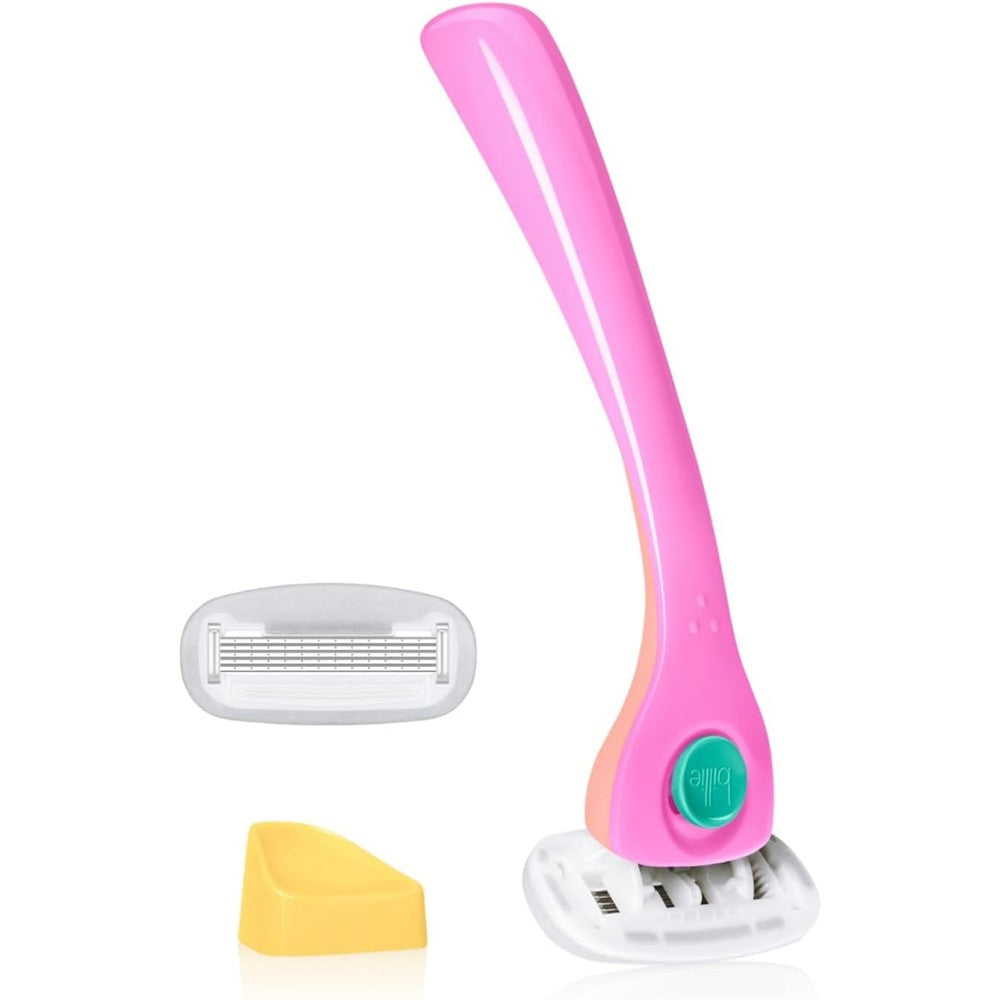 Billie womens razor kit malibu front view showing handle and packaging