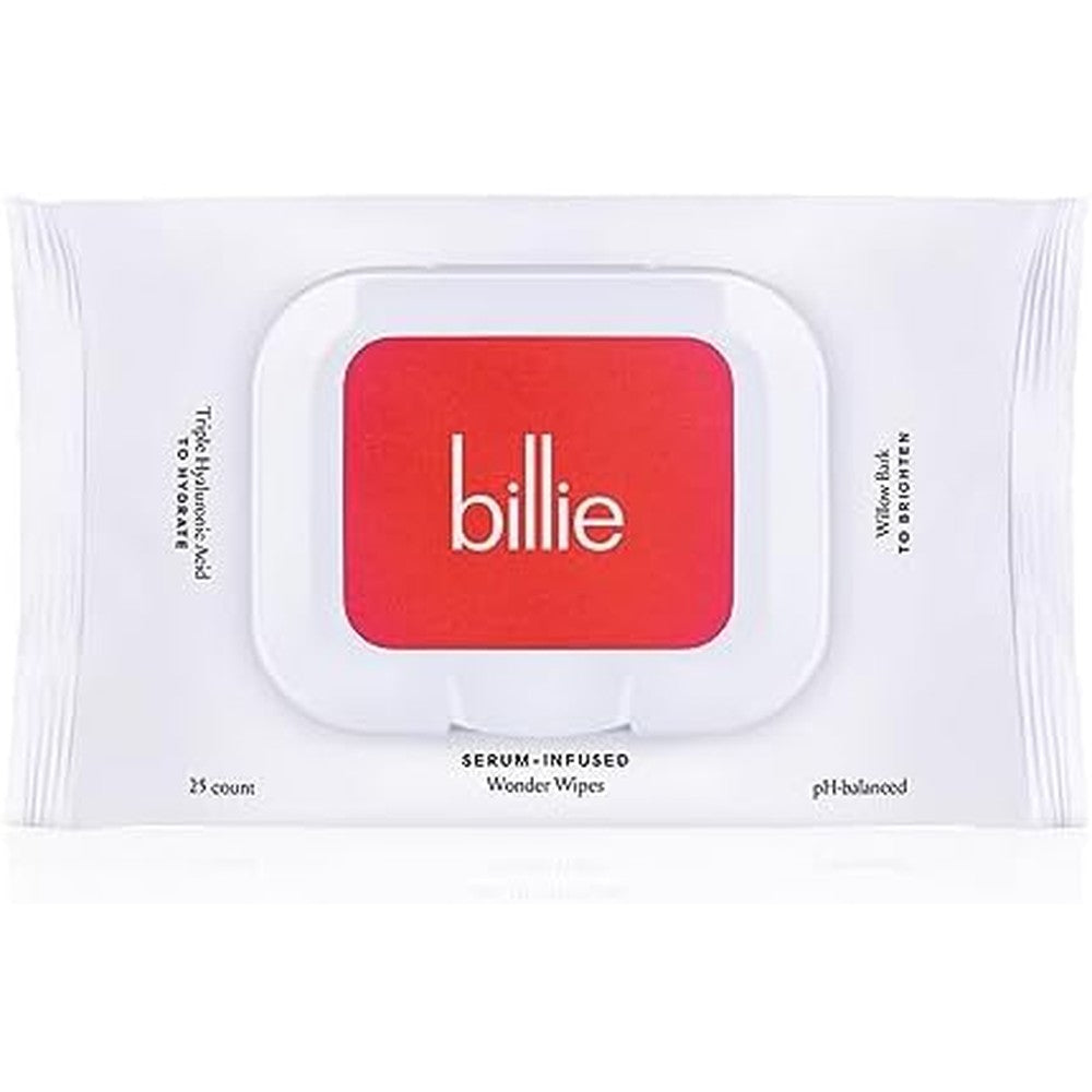 Billie Wonder Wipes Makeup Remover Face Wipes & Hyaluronic Acid In Pack Of 1