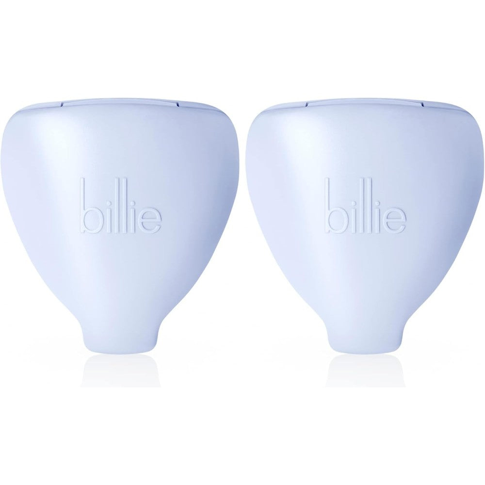 Billie Women's Razor Travel Case With Magnetic Storage In Cool Blue & 2 Pack