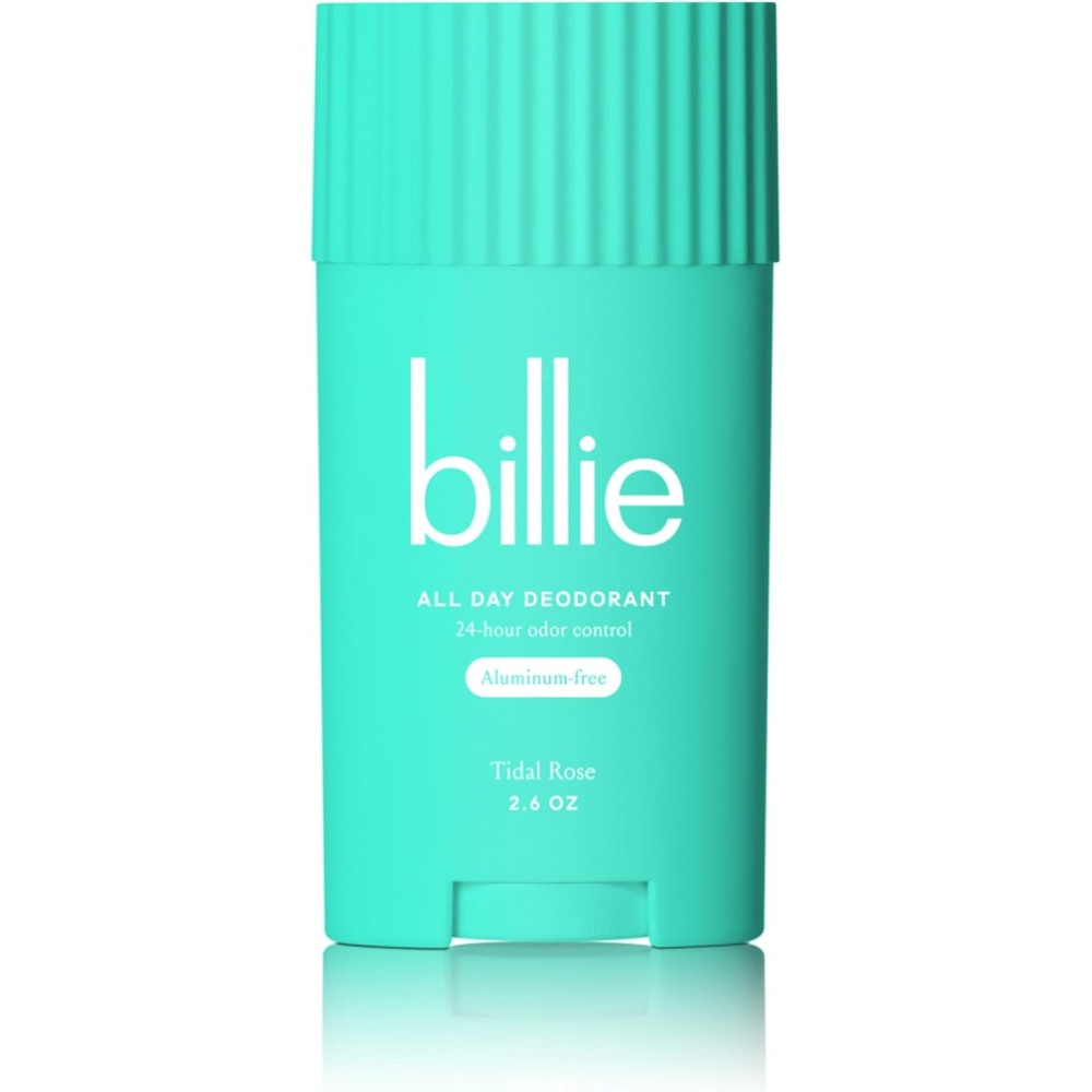 Billie All Day Deodorant In Tidal Rose With Aluminum Free Stick In 2.6 Oz