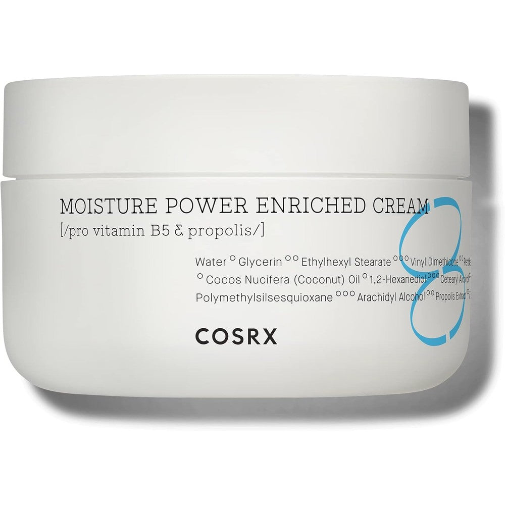 COSRX Hydrium Moisture Power Enriched Cream 50ml jar for dry skin hydration