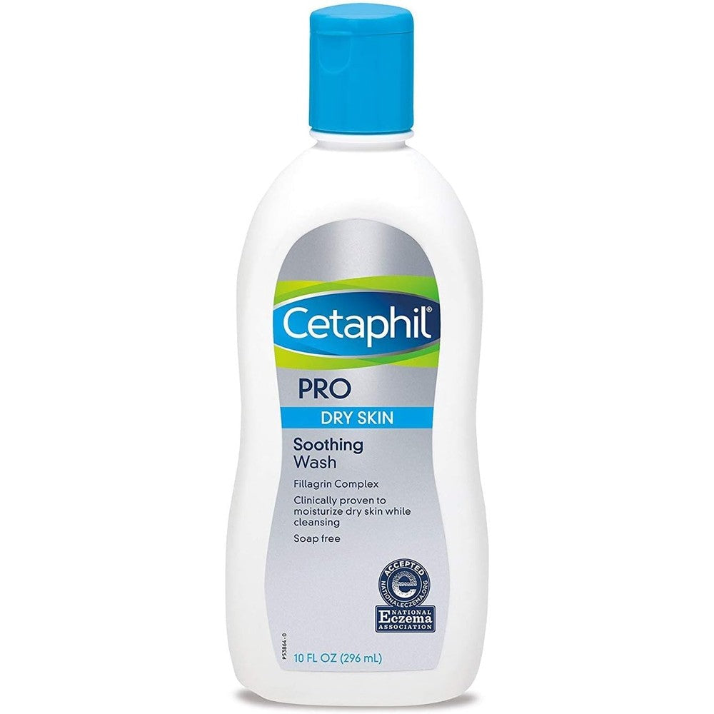 Cetaphil Restoraderm Eczema Calming Body Wash front view showing twin pack packaging.