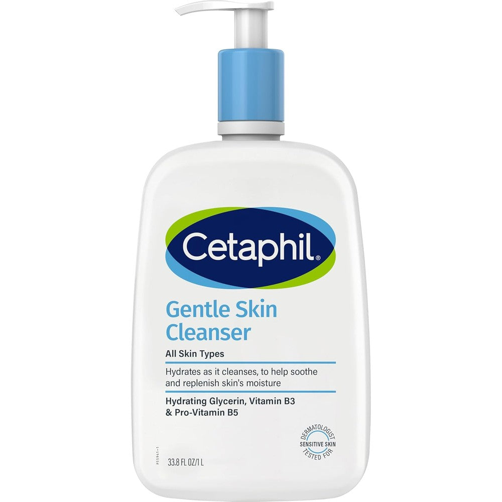 Cetaphil Gentle Skin Cleanser For Dry To Normal Sensitive Skin 33.80 Ounce